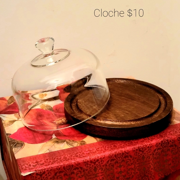 Other - Wood bottom cloche